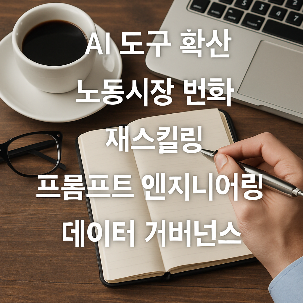 한국의 AI 도구 확산이 바꿔가는 노동시장과 일상
