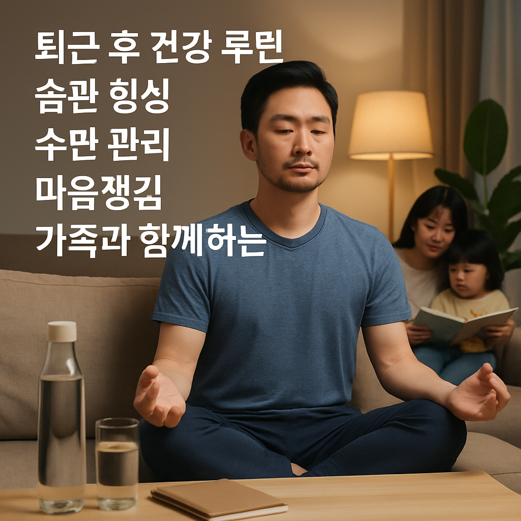 퇴근 후 건강 루틴
