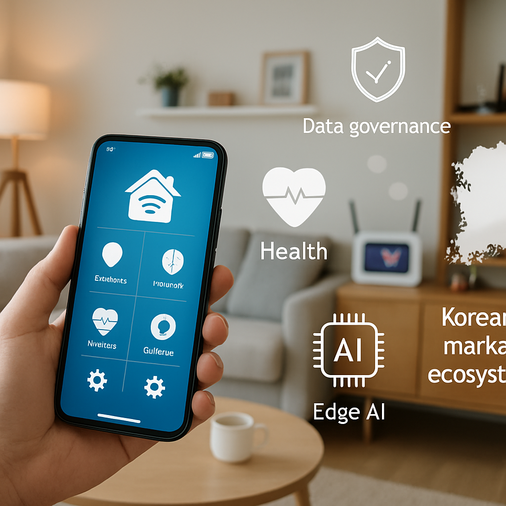 AI가 바꾸는 일상: 2025년 한국 스마트 홈과 디지털 헬스의 융합 이야기