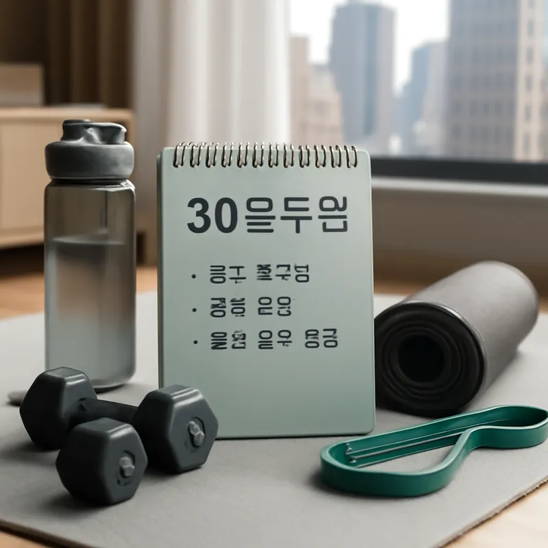 퇴근 후 30분 홈트