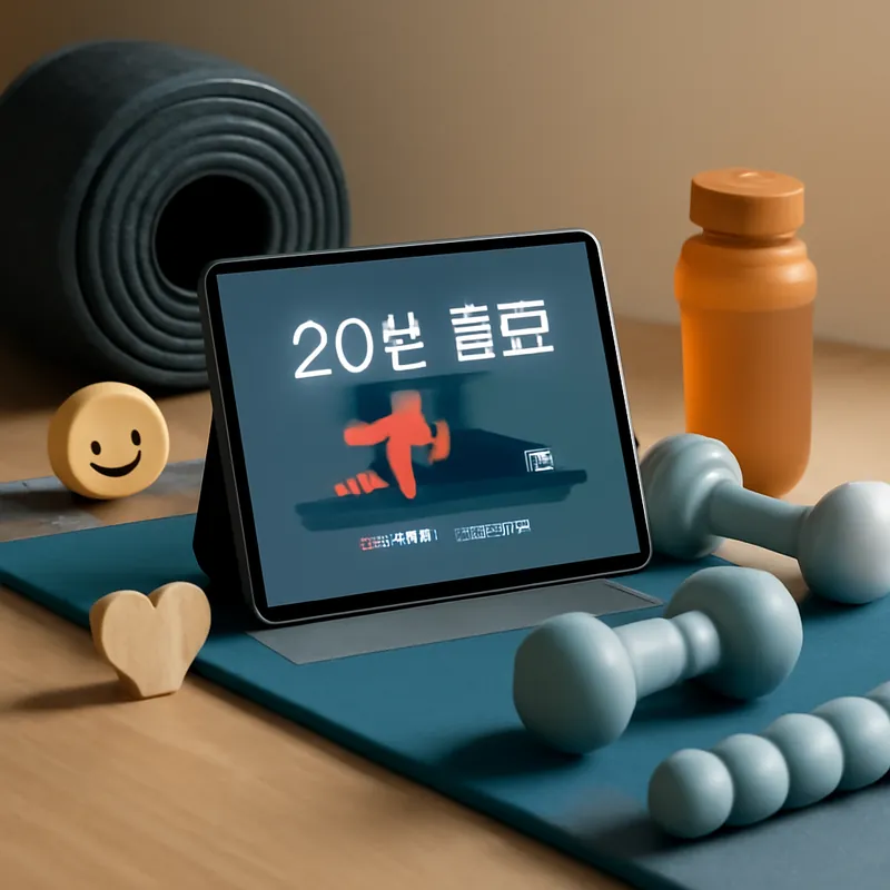 퇴근 후 20분 홈트 루틴
