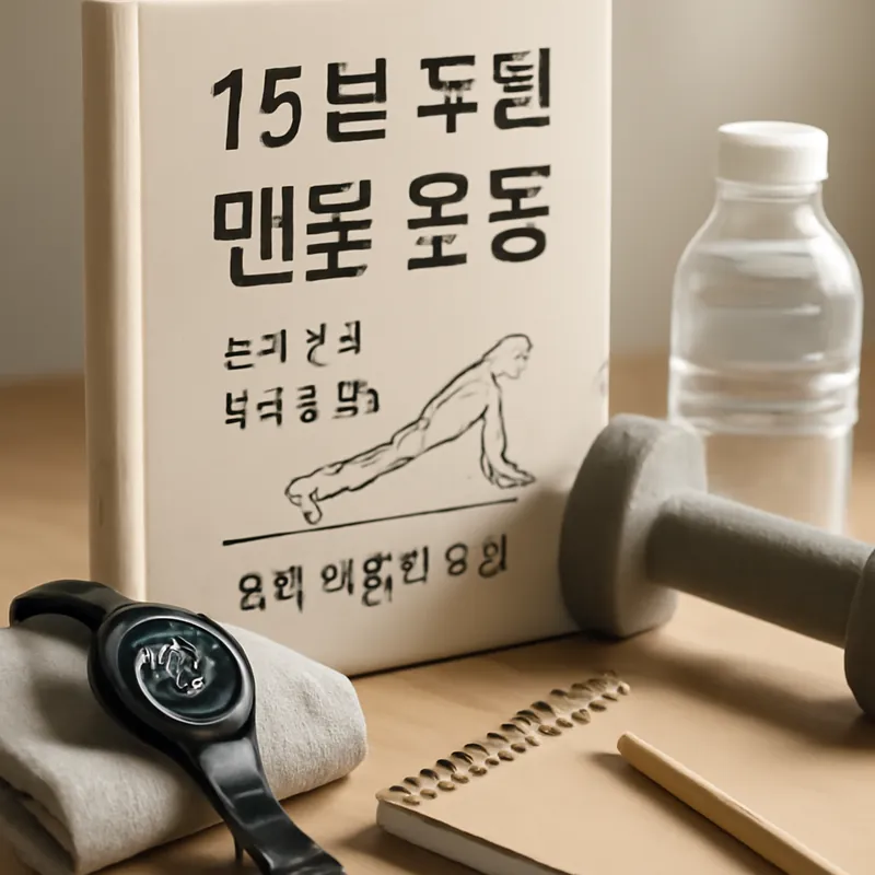 퇴근 후 15분 간단 홈트 루틴