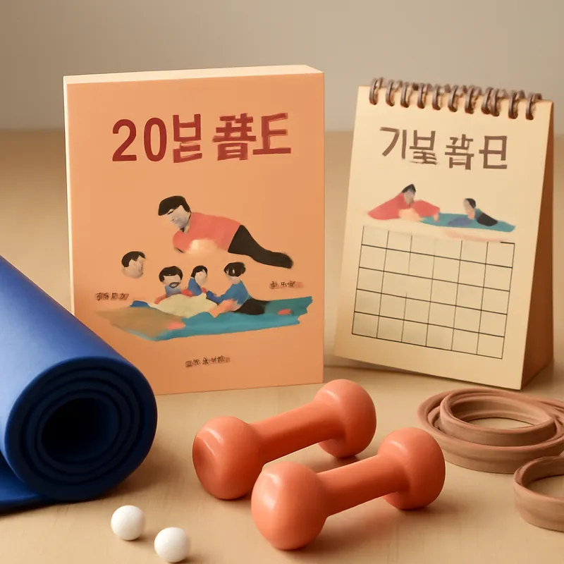 퇴근 후 20분 홈트