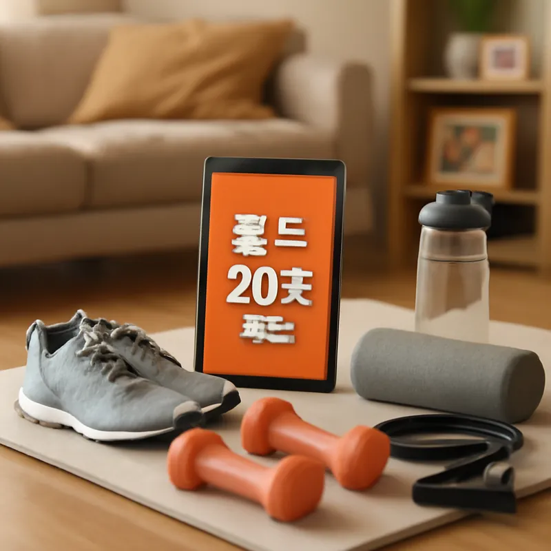 퇴근 후 20분 홈트로 체력 지키기